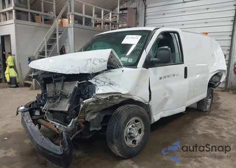 2017 Chevrolet Express G2500 Work Van from USA, damaged, VIN 1GCWGAFFXH1188717
